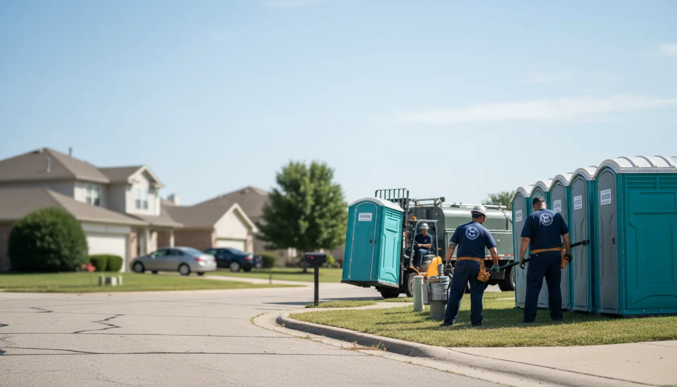 Porta Potty Rental in Mount Pleasant, IA near me